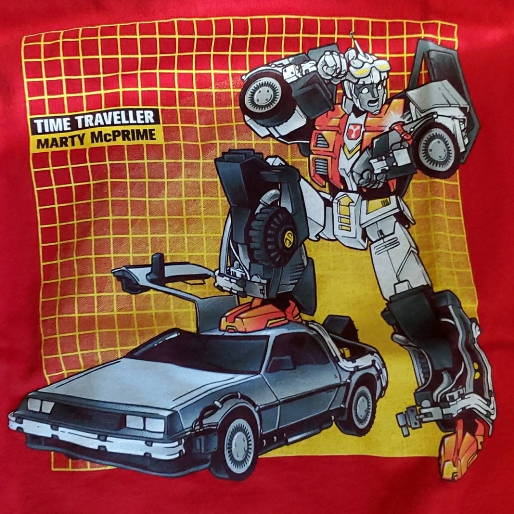 Women's Transformer Back to the Future Tee
